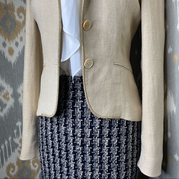 Ralph Lauren Collection | Fall 2004 Made-in-Italy Bouclé Tweed Skirt - Picture 6 of 16